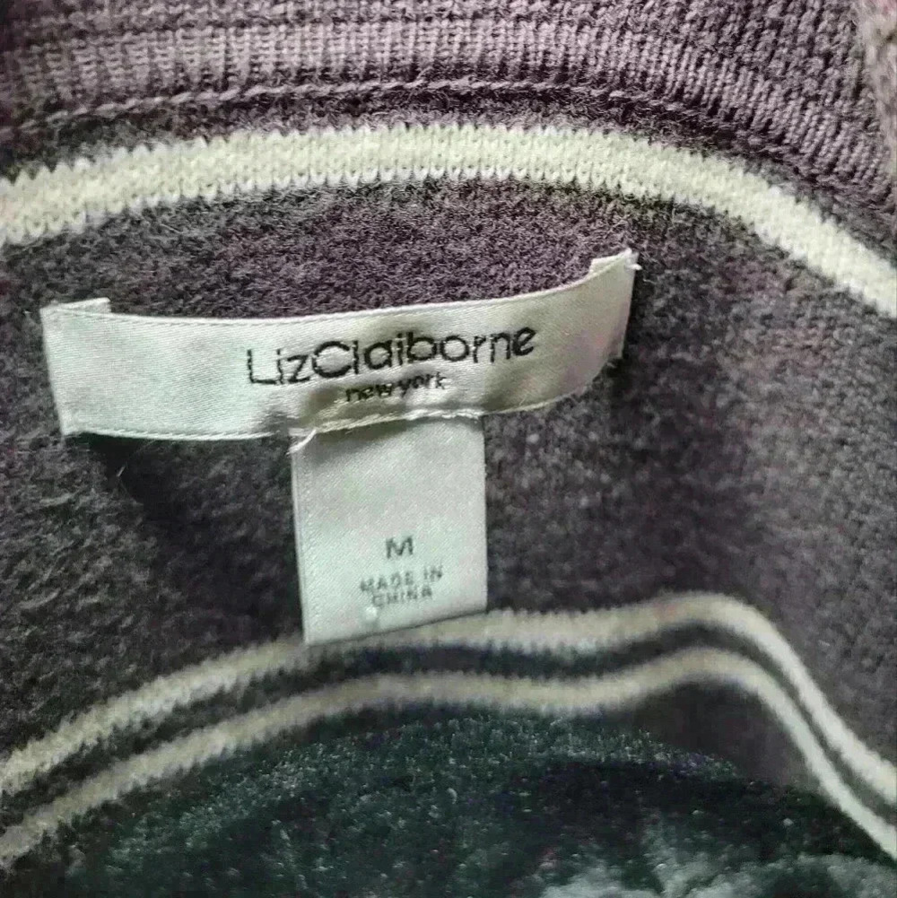 Liz Claiborne jacket size medium 100% cotton - Picture 5 of 6